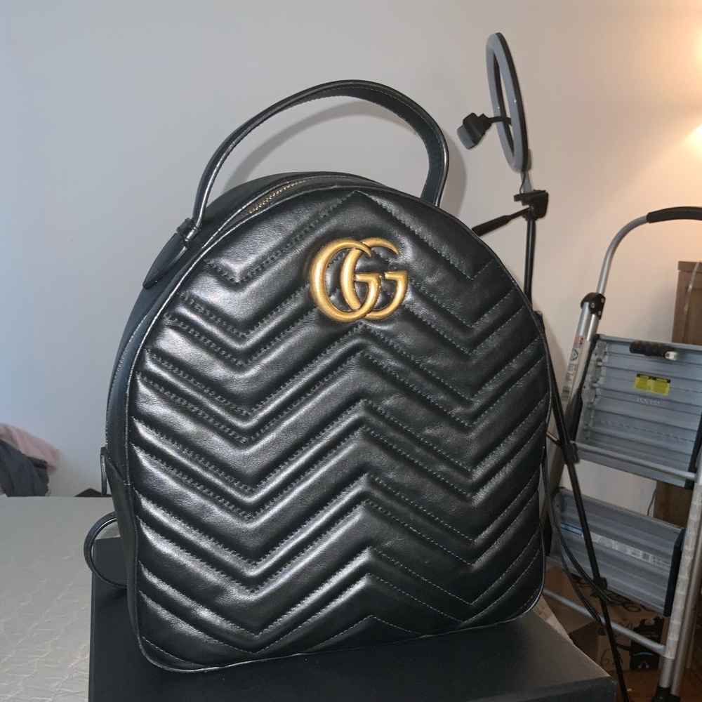 Gucci marmont backpack